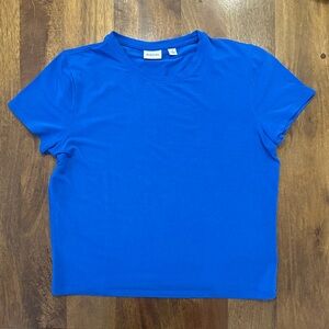 Babaton Everyday Waist Tee - Royal Blue - Small - NWOT